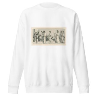 Svadobný sprievod Psyché by Max Klinger Sweatshirt
