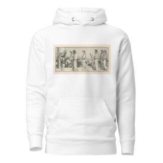 Svadobný sprievod Psyché by Max Klinger Hoodie