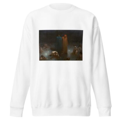 Dante and Virgil in the Ninth Circle of Hell by Gustave Doré Sweatshirt