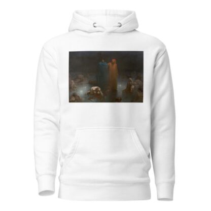Dante and Virgil in the Ninth Circle of Hell by Gustave Doré Hoodie