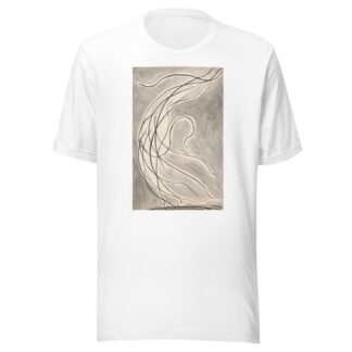 Rhythmic Lines; Dance Abstraction by Abraham Walkowitz T-Shirt