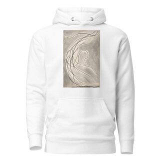 Rhythmic Lines; Dance Abstraction by Abraham Walkowitz Hoodie