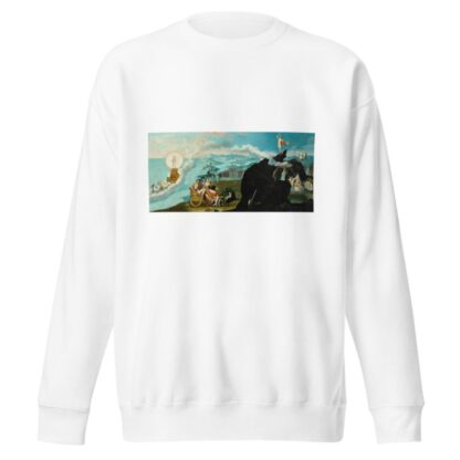 Allegory of summer with gods on the mount olympe by Fontainebleau School Sweatshirt