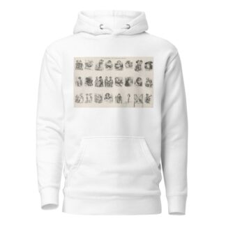Caricatures of popular songs by John H. Bufford's & Sons Hoodie