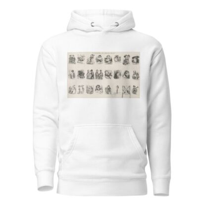 Caricatures of popular songs by John H. Bufford's & Sons Hoodie
