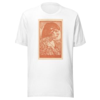 Portret van een onbekend meisje by Johannes Josephus Aarts T-Shirt