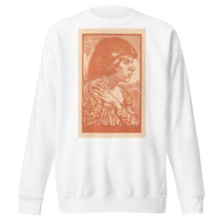 Portret van een onbekend meisje by Johannes Josephus Aarts Sweatshirt
