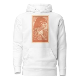 Portret van een onbekend meisje by Johannes Josephus Aarts Hoodie