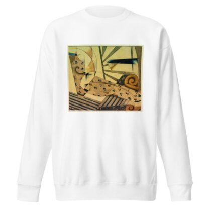Cubic odalisque by Georges Gaudion Sweatshirt