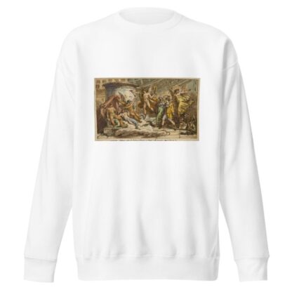 Allegory on the Life of Canova by Felice Giani Sweatshirt