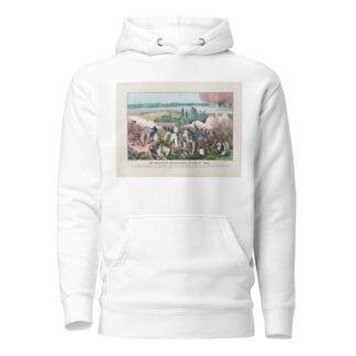 The Battle of Baton Rouge, La. Aug. 4th 1862 by Currier & Ives. Hoodie