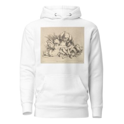 Three Cupids with Military Trophies by Louis-Felix de La Rue Hoodie