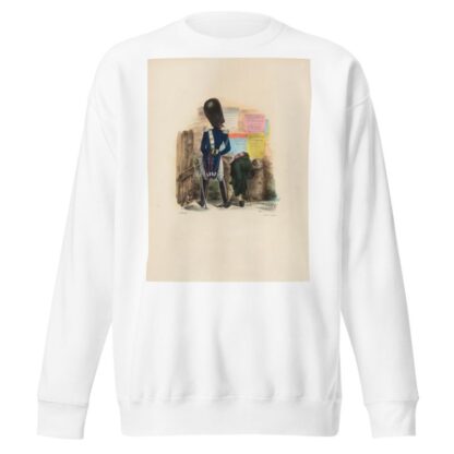 Faîtes donc attention militaire by J. J. Grandville Sweatshirt