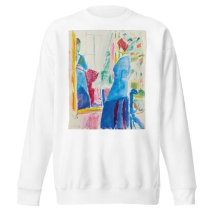 Femme devant la glace by Ferdinand Schirren Sweatshirt