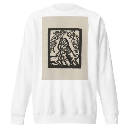 Poverty assailed by dogs by Tadeusz Makowski Sweatshirt