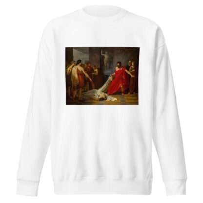 Climax of Sophocles by Charles-Auguste van den Berghe Sweatshirt