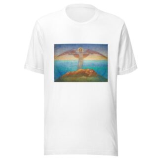 Love, the Comforter of Night by Phoebe Anna Traquair T-Shirt