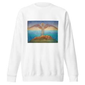 Love, the Comforter of Night by Phoebe Anna Traquair Sweatshirt