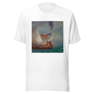 La Voile grise by Odilon Redon T-Shirt