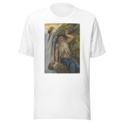 River god at a waterfall by Wilhelm Süs T-Shirt