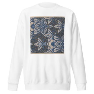 Ontwerp voor behang met bladeren en bloemen by Theo Nieuwenhuis Sweatshirt