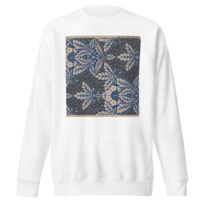 Ontwerp voor behang met bladeren en bloemen by Theo Nieuwenhuis Sweatshirt