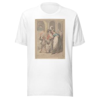 Coming out of the theatre by Thomas Rowlandson T-Shirt