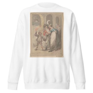 Coming out of the theatre by Thomas Rowlandson Sweatshirt