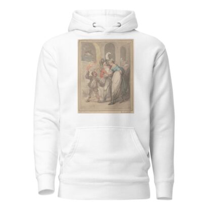 Coming out of the theatre by Thomas Rowlandson Hoodie