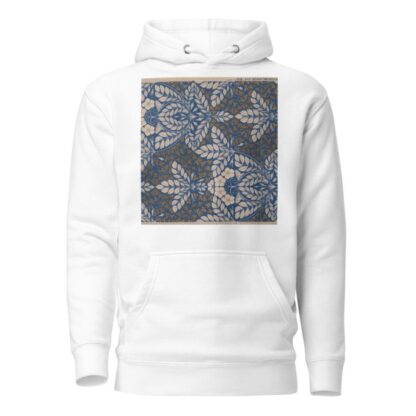Ontwerp voor behang met bladeren en bloemen by Theo Nieuwenhuis Hoodie