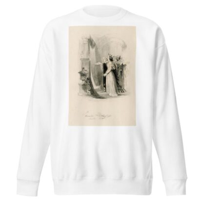 Leontes; O, thus she stood, even with such life of majesty… Winter’s tale, act 5, scene 3 by Joseph Kenny Meadows Sweatshirt