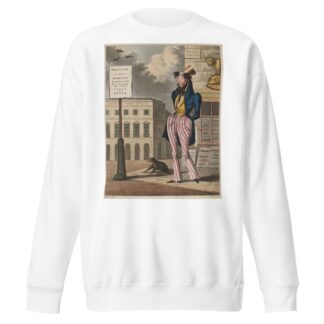 3 crows – bad luck. In town in September or the last of the Goths! by F. C. Hunt Sweatshirt