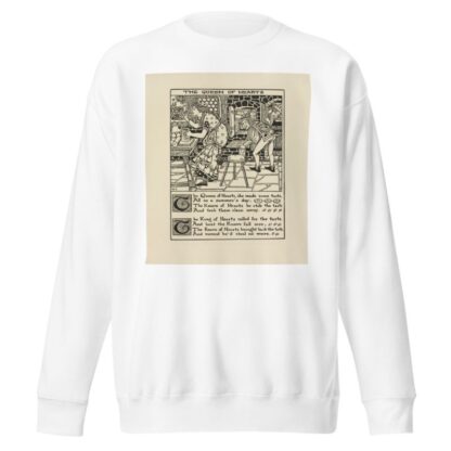 The Queen of Hearts by Winifred Smith Sweatshirt