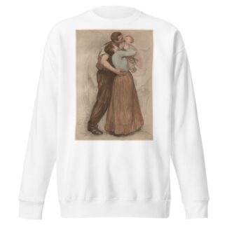 Le Baiser by Victor Emile Prouvé Sweatshirt