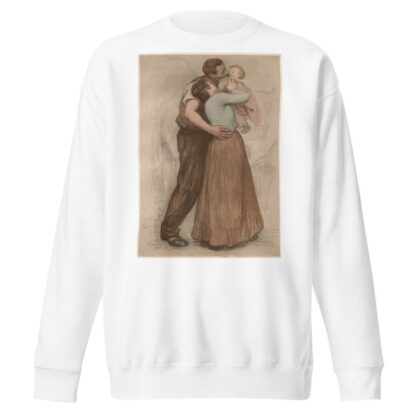 Le Baiser by Victor Emile Prouvé Sweatshirt
