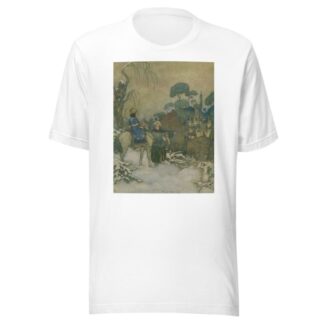 Soon they caught sight of the castle in the distance. by Edmund Dulac T-Shirt