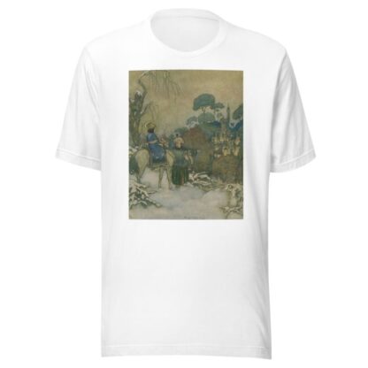 Soon they caught sight of the castle in the distance. by Edmund Dulac T-Shirt