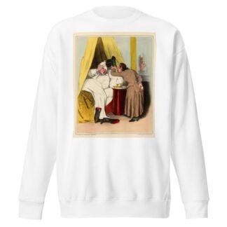 Le bonjourien by Honoré Daumier Sweatshirt