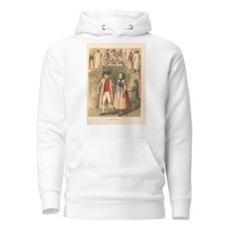 Deutsche Volkstrachten Pl.30 by Albert Kretschmer Hoodie