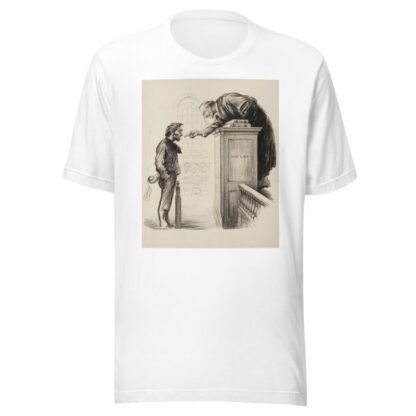 And if you do it again, I shall order a police-man to slap you on the wrist by William Henry Walker T-Shirt