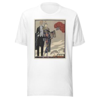 Evening Attire.. by George Barbier T-Shirt