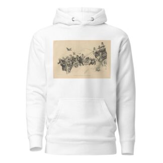 His everlasting experiments with ill-mated pairs by Charles Dana Gibson Hoodie