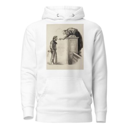 And if you do it again, I shall order a police-man to slap you on the wrist by William Henry Walker Hoodie