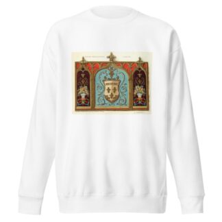Original Design for painted plaster panel by Elizabeth A. Nedwill Sweatshirt