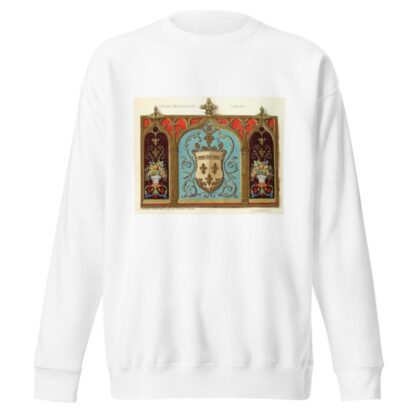 Original Design for painted plaster panel by Elizabeth A. Nedwill Sweatshirt