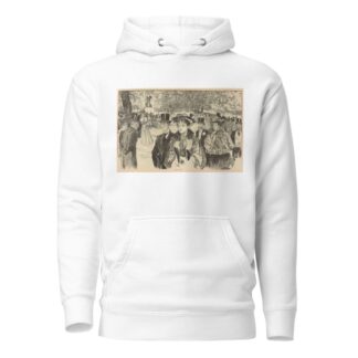 Church Parade by Charles Dana Gibson Hoodie