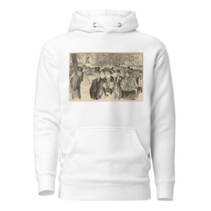 Church Parade by Charles Dana Gibson Hoodie