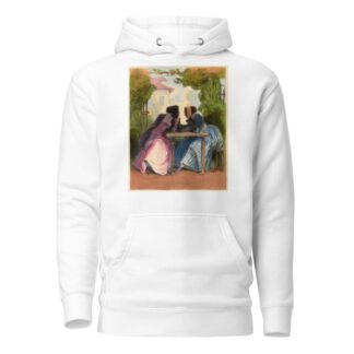 T’en es donc bien coiffée du petit by Paul Gavarni Hoodie