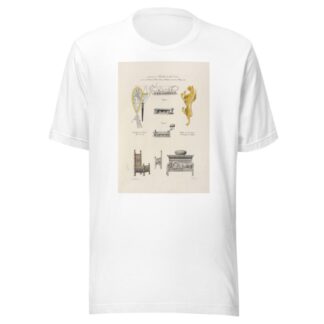 Armures et meubles du XIIe. siècle, tirés du portail de Notre-Dame de Chartres et de divers manuscrits. by Nicolas Xavier Willemin T-Shirt