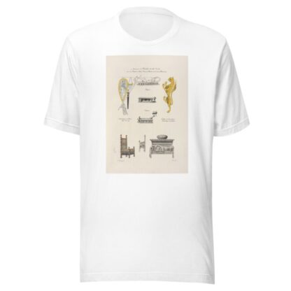Armures et meubles du XIIe. siècle, tirés du portail de Notre-Dame de Chartres et de divers manuscrits. by Nicolas Xavier Willemin T-Shirt